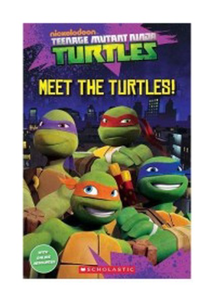 Popcorn Elt Readers Starter Level : Teenage Mutant Ninja Turtles + CD