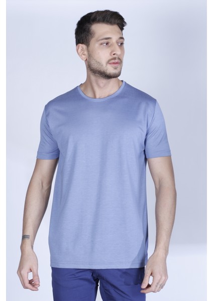 Bisiklet Yaka Erkek T-Shirt