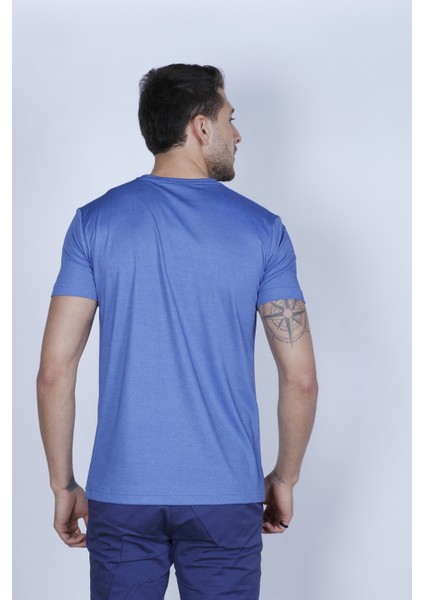 Battal Beden Bisiklet Yaka Erkek T-Shirt fiyatları