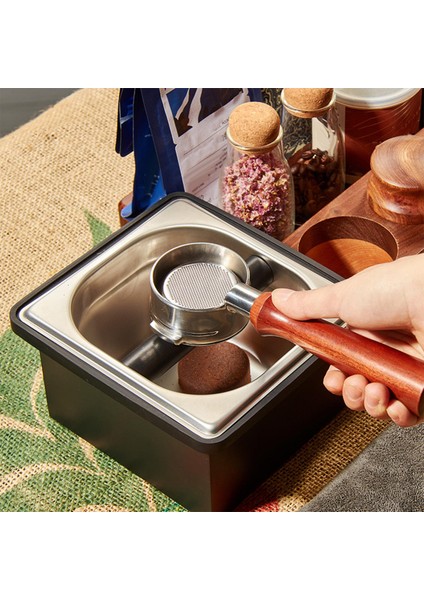 ÇıkarılabilirEspresso Kabı 18.9X17.4X10.4CM - Siyah (Yurt Dışından)
