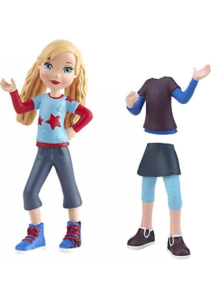 2'li Icarly Fashion Switch Carly ve Sam - Icarly Moda Giysileri - Değiştirilebilir Giysiler