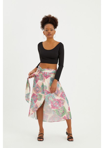 Çok Renkli Anvelop Etek fırsatları