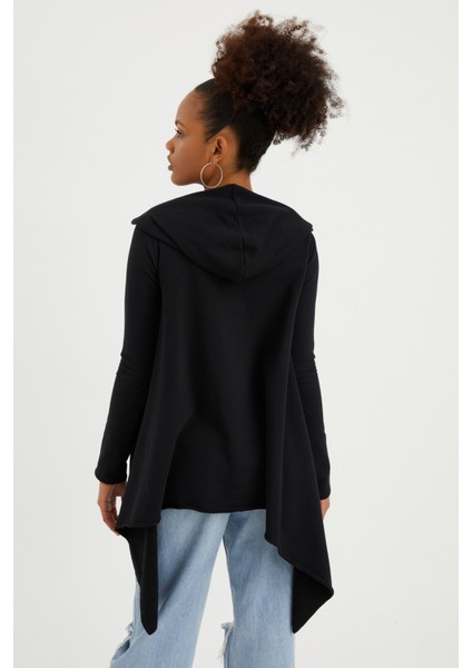 Siyah Salaş Sweatshirt
