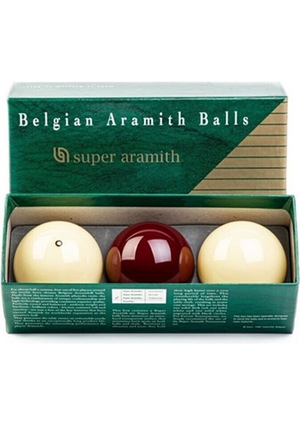 Süper Aramith 3 Bant Karambol Bilardo