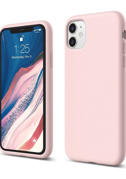 Apple iPhone 11 ile Uyumlu Telefon Kılıfı Kadife Iç Yüzey Soft Tasarım Lansman Kılıf
