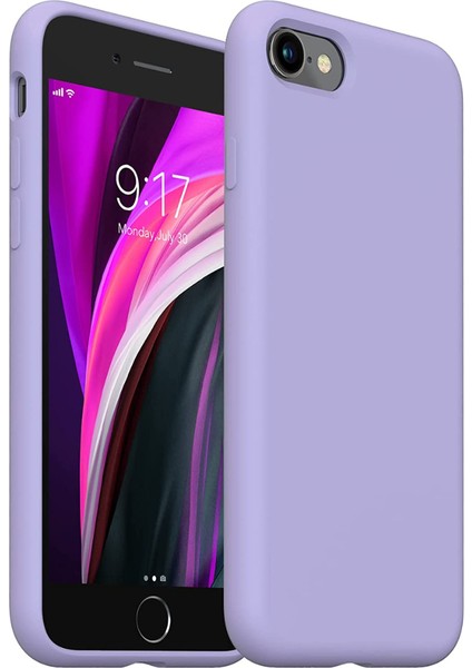 Apple iPhone Se 2020 ile Uyumlu Telefon Kılıfı Kadife Iç Yüzey Soft Tasarım Lansman Kılıf