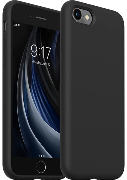Apple iPhone 8 ile Uyumlu Telefon Kılıfı Kadife Iç Yüzey Soft Tasarım Lansman Kılıf