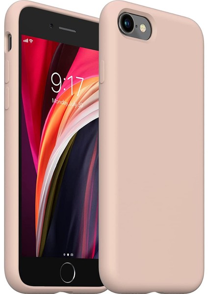 Apple iPhone 8 ile Uyumlu Telefon Kılıfı Kadife Iç Yüzey Soft Tasarım Lansman Kılıf
