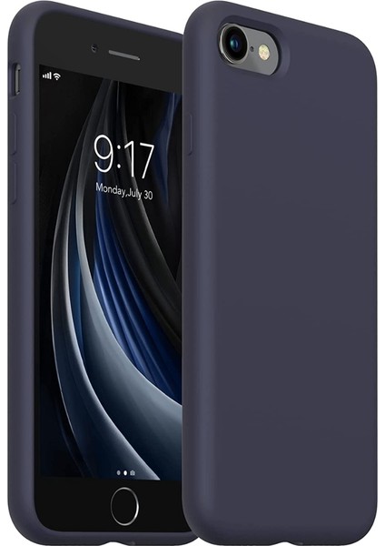 Apple iPhone 8 ile Uyumlu Telefon Kılıfı Kadife Iç Yüzey Soft Tasarım Lansman Kılıf