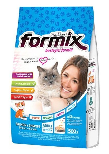 Formıx 500 gr Somonlu Kedi Maması