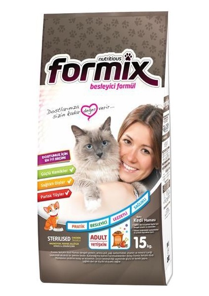 Formıx 15 kg Kısır Kedi Maması