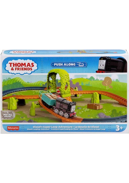 Thomas & Friends Fisher Price Thomas ve Arkadaşları Tren Seti HGY82 - Diesel’s Super Loop Adventure