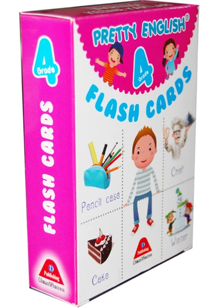 Pretty English Flash Cards-4. Grade