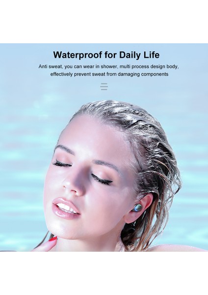Kulakiçi Bluetooth 5.1 Gerçek Kablosuz Kulaklıklar (Yurt Dışından)
