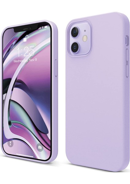 Apple iPhone 12 Pro ile Uyumlu Telefon Kılıfı Kadife Iç Yüzey Soft Tasarım Lansman Kılıf
