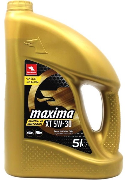 Maxima XT 5W-30 5 Litre Motor Yağı ( Üretim Yılı : 2022 )