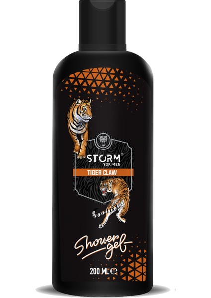 Men Tiger Claw Body Duş Jeli 200 ml