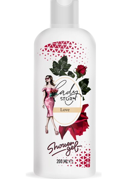 Lady Storm Women Love Body Duş Jeli 200 ml