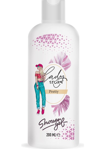 Lady Storm Women Pretty Body Duş Jeli 200 ml