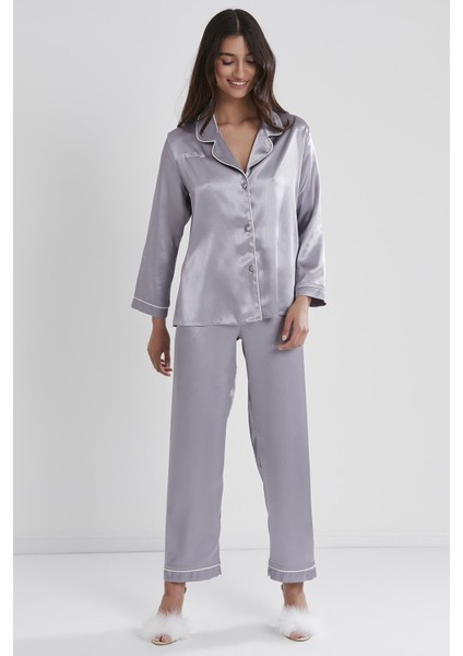 1200 Saten Pijama Takımı