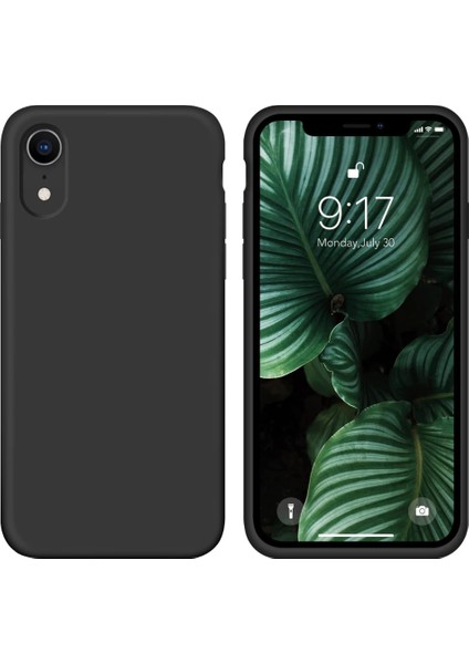 Apple iPhone Xr 6.1 ile Uyumlu Telefon Kılıfı Kadife Iç Yüzey Soft Tasarım Lansman Kılıf