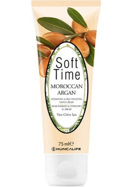 Soft Time Argan Yağlı Gençleştirici El Kremi 75 ml