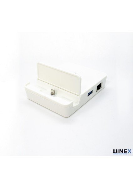 7 in 1 Lightning Docking Station Dönüştürücü Adaptör