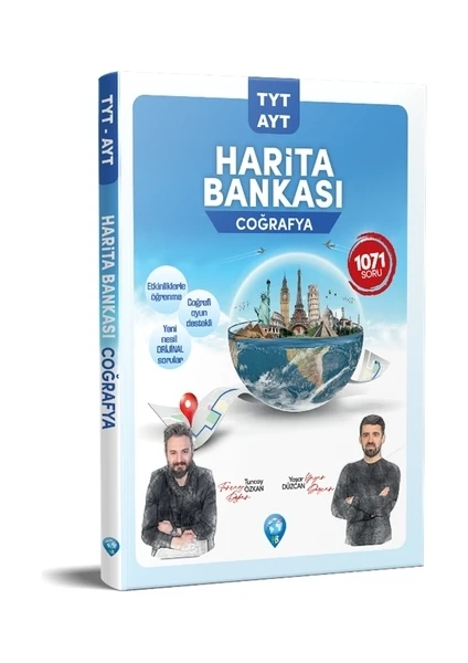 Dizgi Kitap TYT AYT Coğrafya Harita Bankası