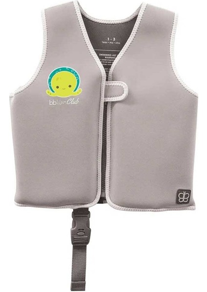 Naj Neoprene Yüzme Yeleği Gri(1-3 Yaş)