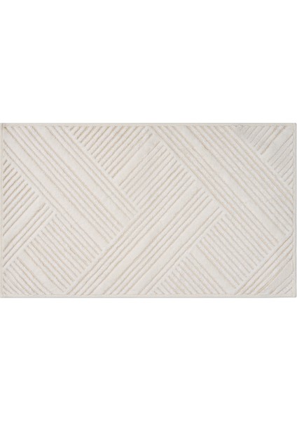 Braid Doğal Pamuklu Banyo Kilim Seti modelleri