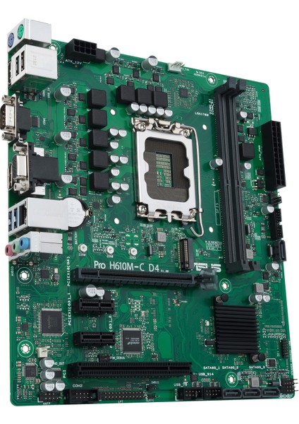 PRO H610M-C D4-CSM Intel H610 LGA1700 DDR4 3200 MHz mATX