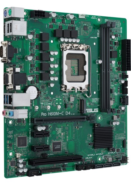 PRO H610M-C D4-CSM Intel H610 LGA1700 DDR4 3200 MHz mATX