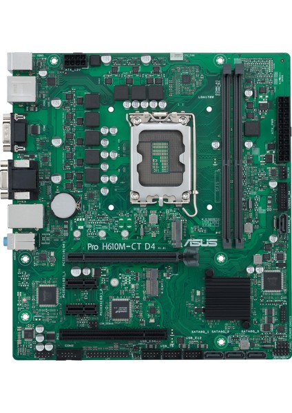 PRO H610M-C D4-CSM Intel H610 LGA1700 DDR4 3200 MHz mATX