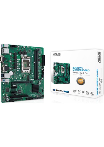 PRO H610M-C D4-CSM Intel H610 LGA1700 DDR4 3200 MHz mATX