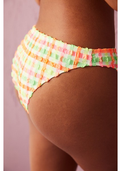 Çok Renkli Candy Slip Bikini Altı