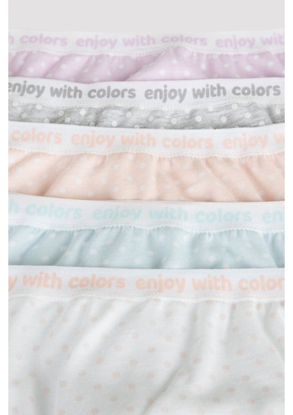 Kız Çocuk Enjoy 5li Pack Slip Külot fiyatları