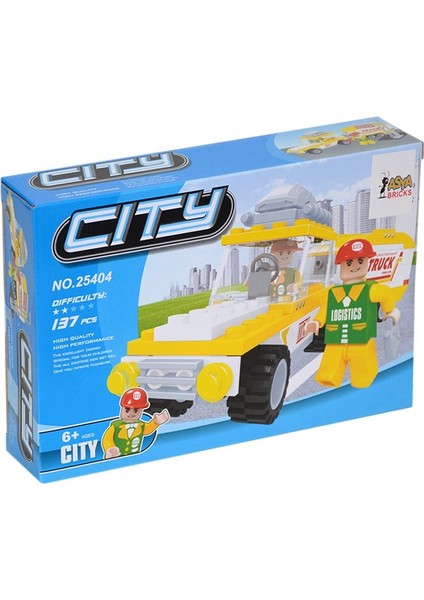 0131-25404 Asya Bricks City / 137 Parça