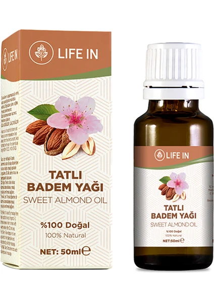 Lıfe In Tatlı Badem Yağı 50Ml