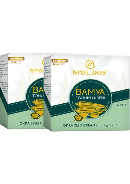 Bamya Tohumu Kremi 100 ml x 2