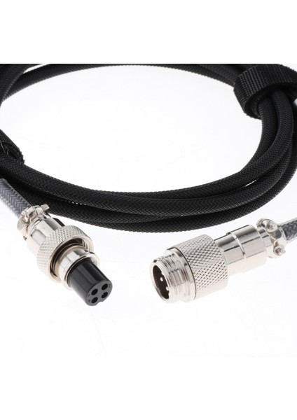 Mekanik Klavye Oyunu Konsolu İçin 1.8 M Coiled Kablo Tel Mini Mikro USB (Yurt Dışından)