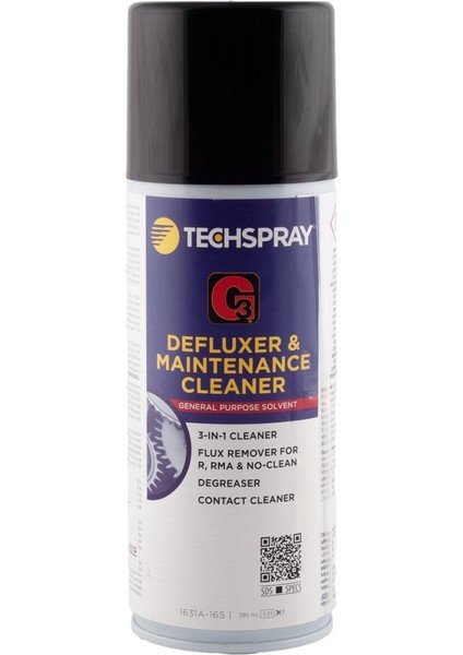 1631A-16S G3 Defluxer ve Bakım Temizleyici Sprey 368ML