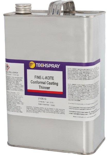 2105 Fine-L-Kote Techspray Akrilik Kaplama Inceltici (3.8lt)