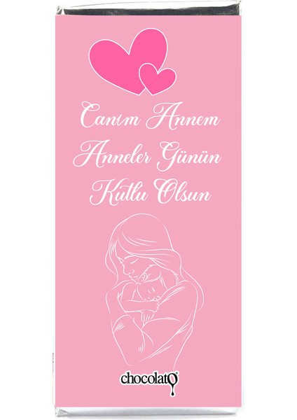 Güzel Annem 100 gr Bitter Tablet Çikolata