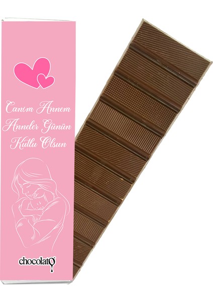 Güzel Annem 300 gr Sütlü Fındıklı Tablet Çikolata