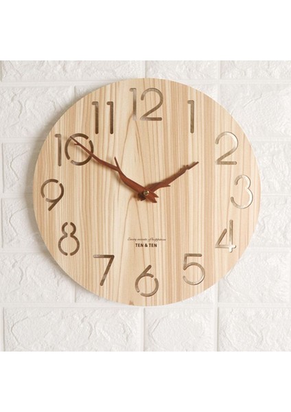 Dekoratif Duvar Saati 30 cm (Yurt Dışından) fiyatları