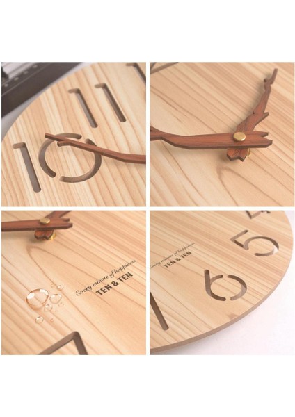 Dekoratif Duvar Saati 30 cm (Yurt Dışından) fırsatları