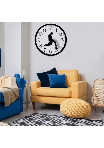 Dekoratif Duvar Saati 25 cm (Yurt Dışından) fırsatları