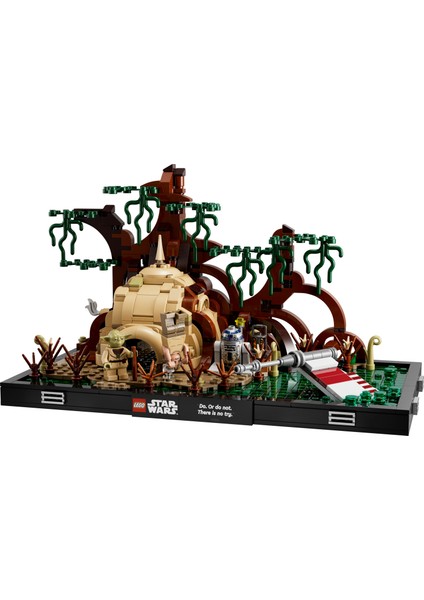 Star Wars# Dagobah# Jedi Eğitimi Diyoraması 75330 - Yetişkinler Için Koleksiyonluk Sergileme Modeli Yapım Seti (1000 Parça)