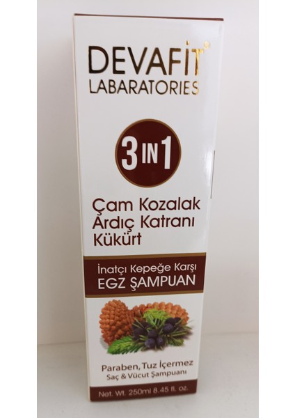 Devafit 3 In 1 Şampuanı 250 Ml.