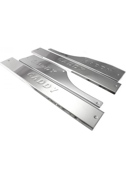 Volkswagen Caddy İç Kapı Eşiği 4 Parça Paslanmaz Çelik 2003-